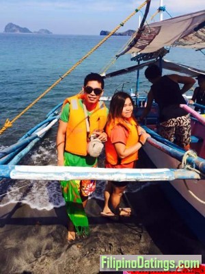 <p>With my brother</p>