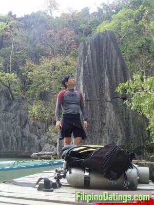 <p>Coron in Palawan(Philippines) At Baracuda lake</p>